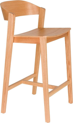 Housecraft Living Wooz Barkruk Eikenhout Bruin