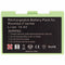 Household robot battery to replace iRobot ABL-D2, ABL-D1, 4624864 - 3400mAh 14.4V Li-Ion