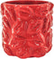 Housevitamin Bloempot -Planten Pot Lippen - Keramiek - Design - Rood - 17,5x17,5x17,5cm - Eyecather