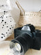 Housevitamin Camera Tafel Lamp - Zwart - 15 x 11cm E27 Fitting - Design - Eyecather