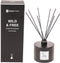 Housevitamin Geurstokjes - Glas/ Fibre - 200 ml - Wild and Free - Zoet Parfum 8,5x8,5x23cm