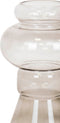 Housevitamin High In Shape Vaas - Smokey Glas - 18x35cm - Moderne Vaas