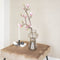 Housevitamin High In Shape Vaas - Smokey Glas - 18x35cm - Moderne Vaas