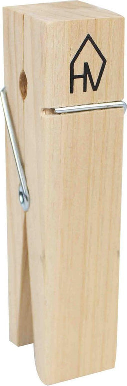 Housevitamin Kaartenhouder | Clip blank hout