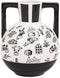 Housevitamin Kettlebell Vase - Dutch Black - 14,5x14,5x18,5cm Design - Eyecatcher.