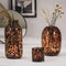 Housevitamin Luipaard Glazen Waxine / Theelichthouder - Ø10 cm - Hoogte 11 cm - Leopard Print