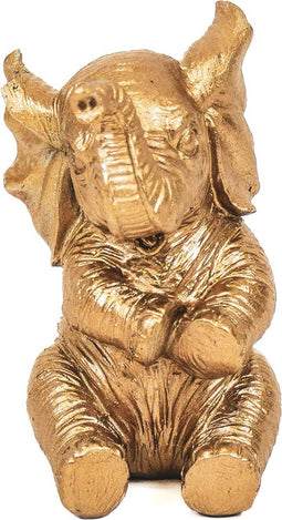 Housevitamin - Olifant - Goud - 7x7x11cm