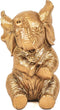 Housevitamin - Olifant - Goud - 7x7x11cm