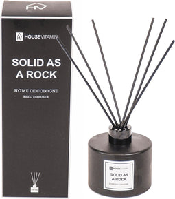 Housevitamin Reed Diffuser Geurverspreider Geurstokjes - Solid As A Rock - 200 ML