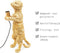 Housevitamin Stokstaartje Tafellamp - Polyresin - 15x10x38cm - Goud