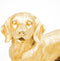 Housevitamin TECKEL BEELD - Who Let The Dogs Out? Woof Woof Woof! - Polyresin - 35x23x19cm Goud