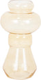 Housevitamin Vaas - ArtDeco-Amberkleurig-Glas-18x35cm