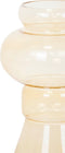 Housevitamin Vaas - ArtDeco-Amberkleurig-Glas-18x35cm