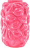 Housevitamin - Vaas - Bloemenvaas - Lippen - Keramiek - Fluor Roze - 17x17x27cm - Design - Eyecatcher