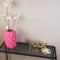 Housevitamin - Vaas - Bloemenvaas - Lippen - Keramiek - Fluor Roze - 17x17x27cm - Design - Eyecatcher