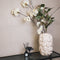Housevitamin - Vaas - Bloemenvaas Lippen - Zand kleur - Design - Eyecatcher - Keramiek - 17x17x27cm.
