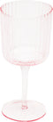 Housevitamin Wijnglas - Roze - Set van 2 - 8x8x17,5cm