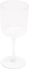Housevitamin Wijnglazen - Set van 2 - Geribbeld Glas - Helder -8x8x17,5cm