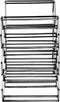 Housevitamin Wijnrek 12 Flessen - Staand Flessenrek voor 12 Flessen Eyecather 44,5x15,5x29 cm - Metaal Zwart