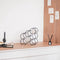 Housevitamin Wijnrek Metaal 28x19x29cm 6 Vakken Modern Design Eyecather - Zwart