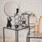 Housevitamin Wijnrek Metaal 28x19x29cm 6 Vakken Modern Design Eyecather - Zwart