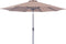Houston parasol Ø300cm met kantelfunctie, lift zandkleurig.