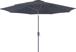 Houston parasol Ø300cm met kantelfunctie, lift zwart.