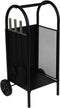 Houtblok standaard DKD Home Decor Staal Plastic (42 x 36 x 81 cm)