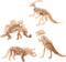 Houten 3D puzzel dinosaurus Tyrannosaurus Rex 21 cm - Dino bouwspeelgoed T-Rex