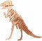 Houten 3D puzzel dinosaurus Tyrannosaurus Rex 21 cm - Dino bouwspeelgoed T-Rex