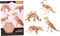 Houten 3D puzzel dinosaurus Tyrannosaurus Rex 21 cm - Dino bouwspeelgoed T-Rex