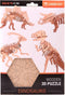Houten 3D puzzel dinosaurus Tyrannosaurus Rex 21 cm - Dino bouwspeelgoed T-Rex
