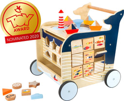 Houten Activiteiten Loopwagen Walvis