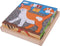 Houten Blokpuzzel Boerderijdieren Afmeting artikel: 18 x 18 x 4 cm