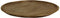 Houten bord - ø38 cm - teak