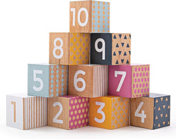 Houten Cijferblokken