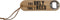 Houten Flesopener The Only Tool I Need 4.5x16x1 cm