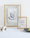 Houten fotolijst Floating frame Aesthetic L naturel