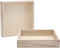 Houten Frame met Rand 16,2x16,2x3cm, 10st.