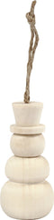 Houten Hanger Sneeuwpop