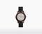 Houten Horloge – Brouwersgracht – Zilver – Walnoot