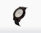 Houten Horloge – Brouwersgracht – Zilver – Walnoot
