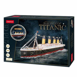 Houten Kinderpuzzel CubicFun Titanic 3D 266 Onderdelen