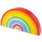 Houten Kinderpuzzel Woomax Regenboog 11 Onderdelen 2 Stuks