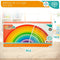 Houten Kinderpuzzel Woomax Regenboog 11 Onderdelen 2 Stuks