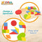 Houten Kinderpuzzel Woomax Vormen + 12 Maanden 16 Onderdelen (6 Stuks)