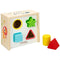 Houten Kinderpuzzel Woomax Vormen 13,5 x 7,5 x 13 cm (6 Stuks)