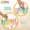 Houten Kinderpuzzel Woomax Vormen Cijfers + 3 jaar (6 Stuks)
