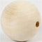 Houten kraal, d: 80 mm, gatgrootte 12 mm, grasboom, 1stuk