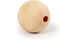 Houten kralen, d: 20 mm, kleuren assorti, 200 stuks